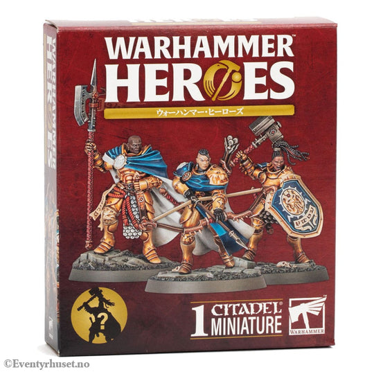 Warhammer Age of Sigmar Miniatures Warhammer Heroes: Stormcast Eternals Display (8) Games