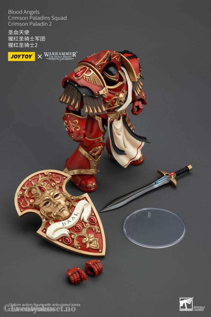 Warhammer The Horus Heresy Action Figure 1/18 Blood Angels Crimson Paladins Squad Crimson Paladin 2 14 cm Toys