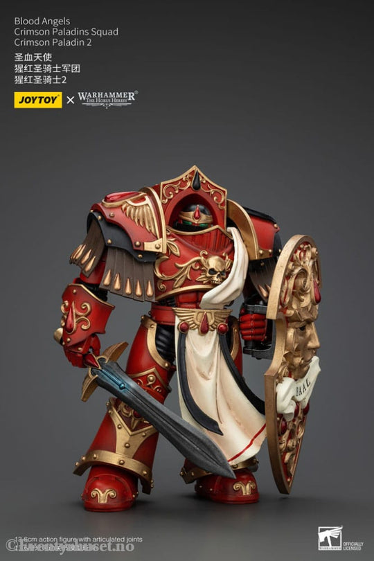 Warhammer The Horus Heresy Action Figure 1/18 Blood Angels Crimson Paladins Squad Crimson Paladin 2 14 cm Toys
