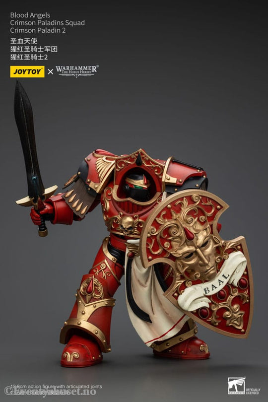 Warhammer The Horus Heresy Action Figure 1/18 Blood Angels Crimson Paladins Squad Crimson Paladin 2 14 cm Toys