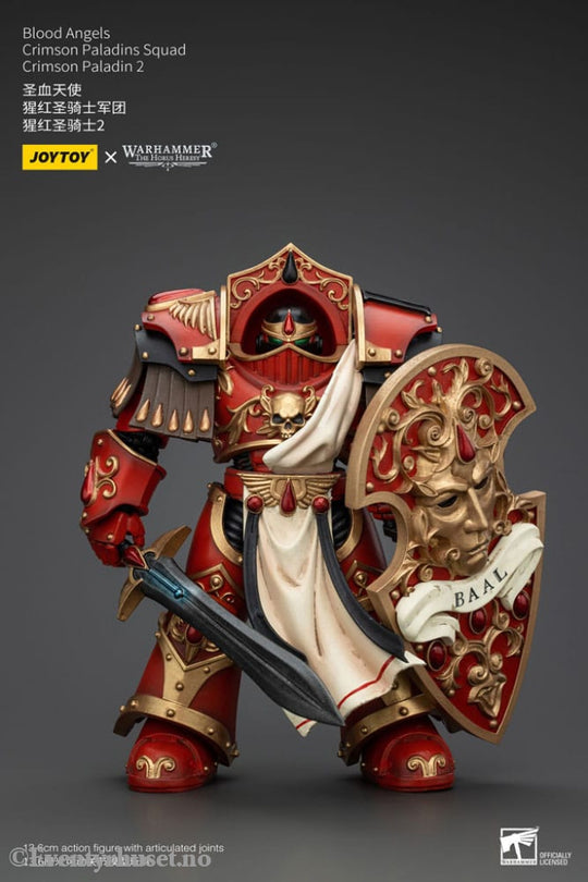 Warhammer The Horus Heresy Action Figure 1/18 Blood Angels Crimson Paladins Squad Crimson Paladin 2 14 cm Toys