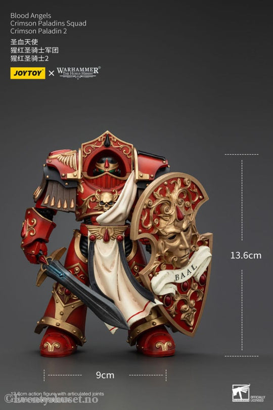 Warhammer The Horus Heresy Action Figure 1/18 Blood Angels Crimson Paladins Squad Crimson Paladin 2 14 cm Toys