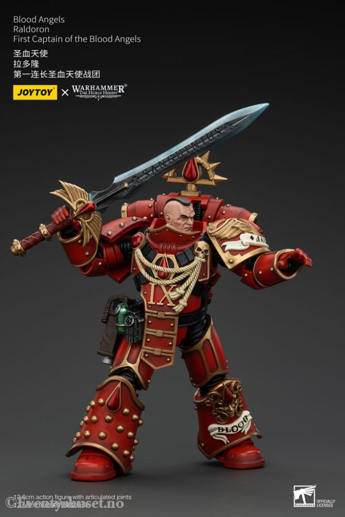 Warhammer The Horus Heresy Action Figure 1/18 Blood Angels Raldoron First Captain of the Blood Angels 13 cm Toys