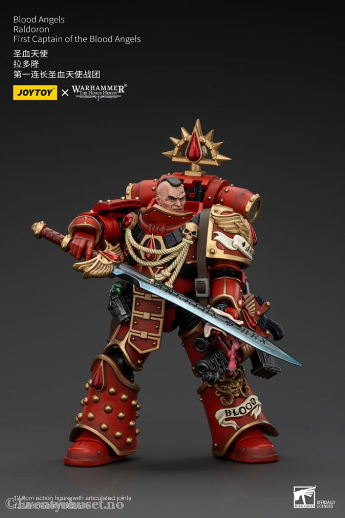 Warhammer The Horus Heresy Action Figure 1/18 Blood Angels Raldoron First Captain of the Blood Angels 13 cm Toys