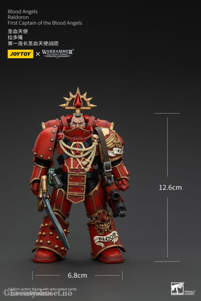 Warhammer The Horus Heresy Action Figure 1/18 Blood Angels Raldoron First Captain of the Blood Angels 13 cm Toys