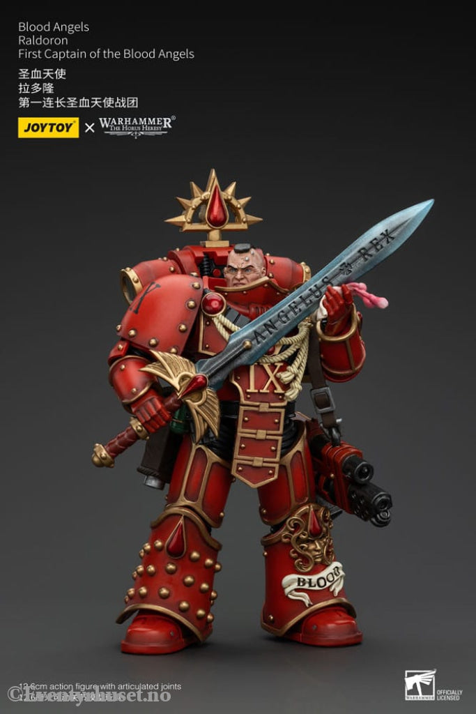 Warhammer The Horus Heresy Action Figure 1/18 Blood Angels Raldoron First Captain of the Blood Angels 13 cm Toys