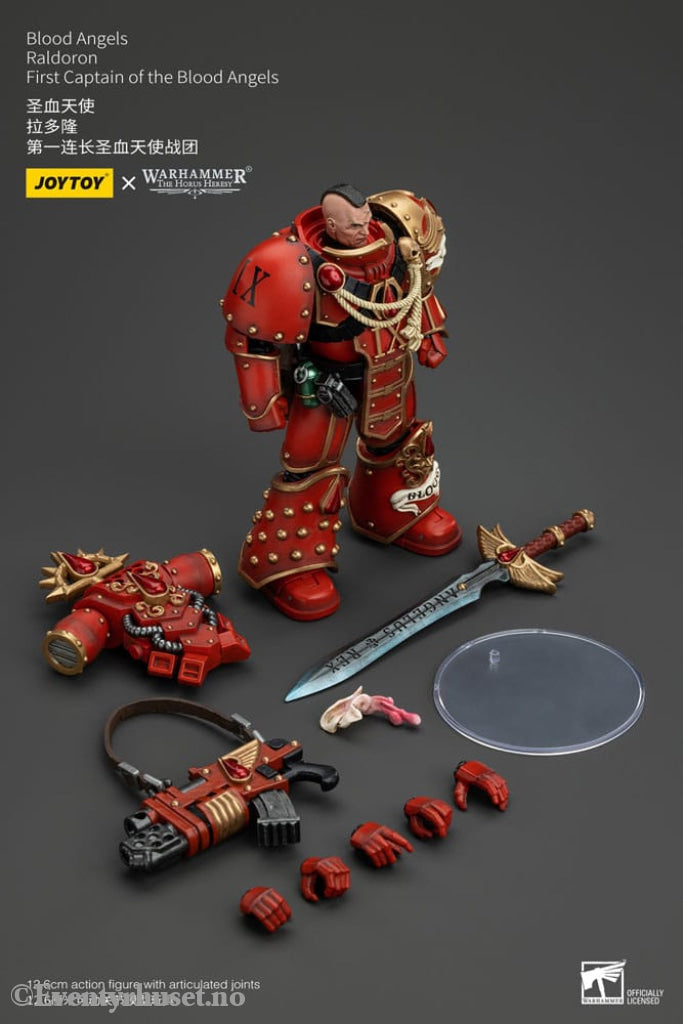 Warhammer The Horus Heresy Action Figure 1/18 Blood Angels Raldoron First Captain of the Blood Angels 13 cm Toys
