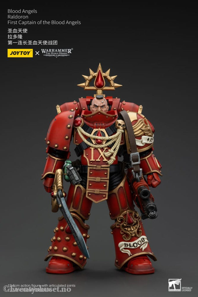 Warhammer The Horus Heresy Action Figure 1/18 Blood Angels Raldoron First Captain of the Blood Angels 13 cm Toys