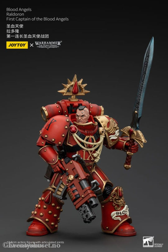 Warhammer The Horus Heresy Action Figure 1/18 Blood Angels Raldoron First Captain of the Blood Angels 13 cm Toys