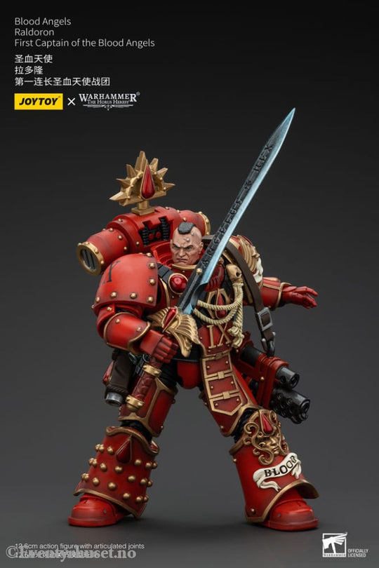 Warhammer The Horus Heresy Action Figure 1/18 Blood Angels Raldoron First Captain of the Blood Angels 13 cm Toys