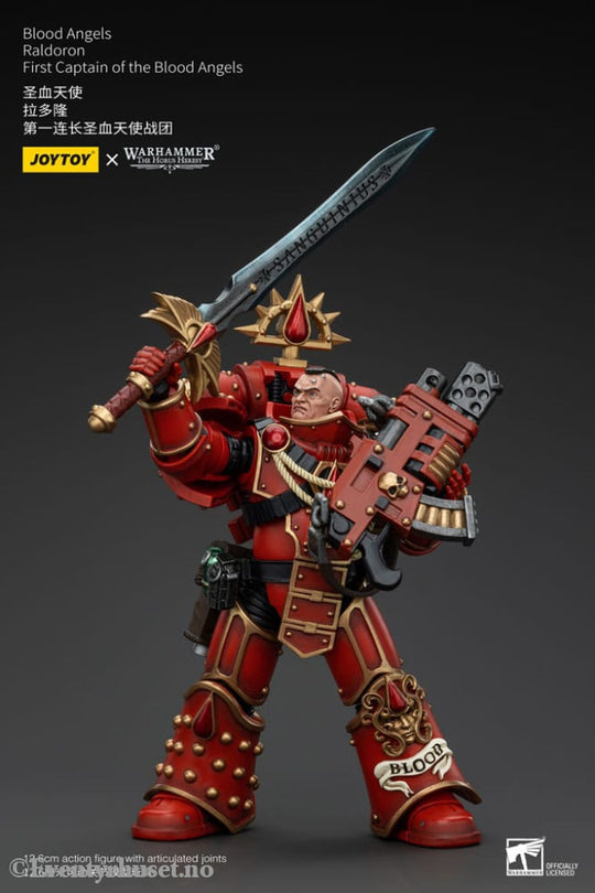 Warhammer The Horus Heresy Action Figure 1/18 Blood Angels Raldoron First Captain of the Blood Angels 13 cm Toys