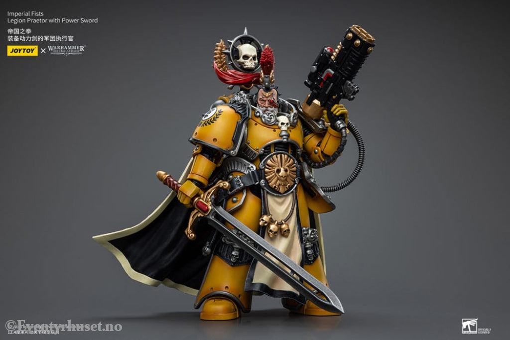 Warhammer The Horus Heresy Action Figure 1/18 Imperial Fists Legion Praetor with Power Sword 12 cm Toys
