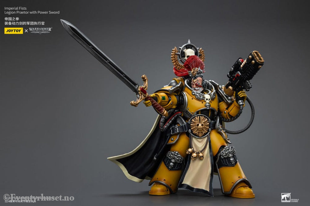 Warhammer The Horus Heresy Action Figure 1/18 Imperial Fists Legion Praetor with Power Sword 12 cm Toys