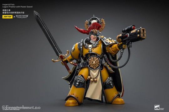 Warhammer The Horus Heresy Action Figure 1/18 Imperial Fists Legion Praetor with Power Sword 12 cm Toys