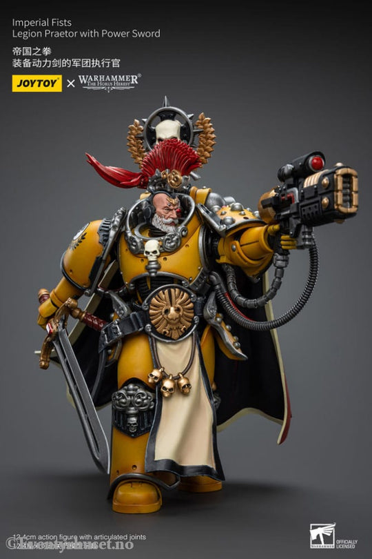 Warhammer The Horus Heresy Action Figure 1/18 Imperial Fists Legion Praetor with Power Sword 12 cm Toys