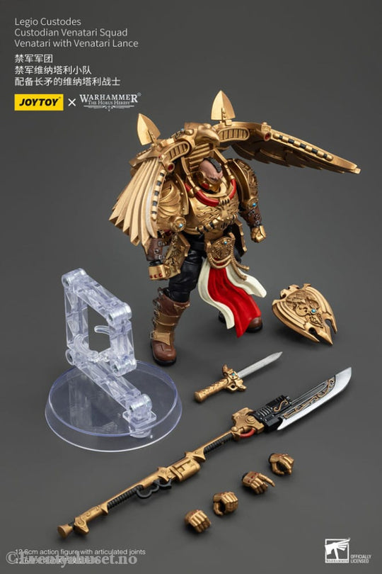 Warhammer The Horus Heresy Action Figure 1/18 Legio Custodes Custodian Venatari Squad Venatari with Venatari Lance 13