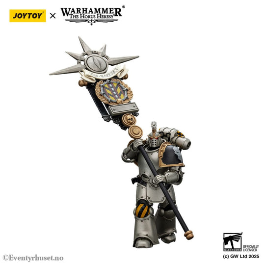 Warhammer The Horus Heresy Action Figure 1/18 lron Warriors Command Squad Chosen with Legion Standard 12 cm Toys