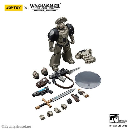 Warhammer The Horus Heresy Action Figure 1/18 lron Warriors MKVI Tactical Sergeant with Power Sword and Plasma Pistol