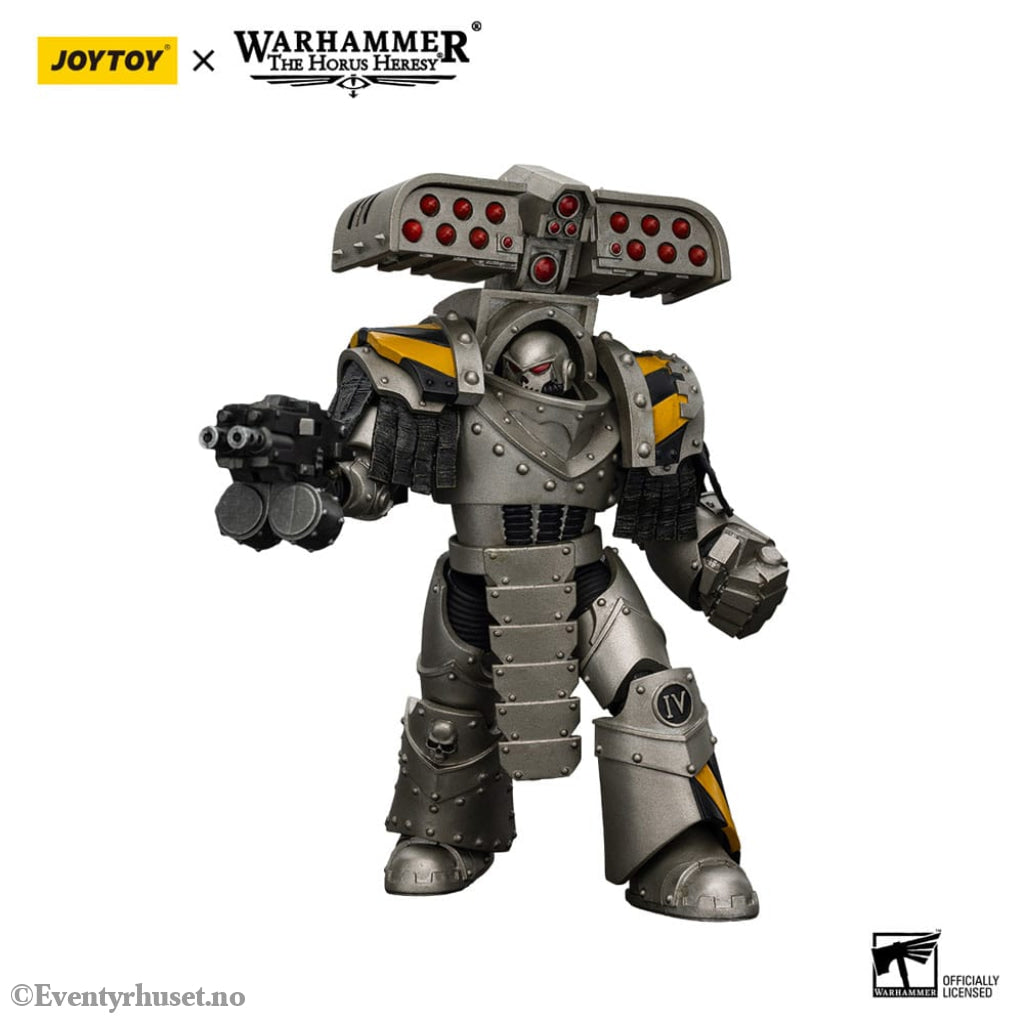 Warhammer The Horus Heresy Action Figure 1/18 lron Warriors Tyrant Siege Master Terminator with Rocket launcher 14 cm