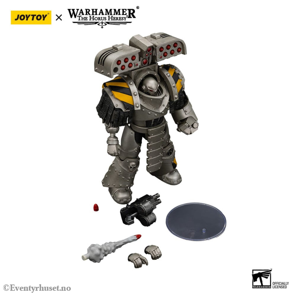 Warhammer The Horus Heresy Action Figure 1/18 lron Warriors Tyrant Siege Master Terminator with Rocket launcher 14 cm