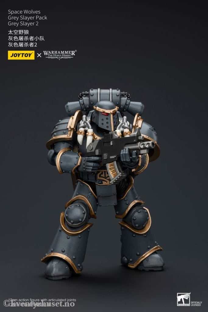 Warhammer The Horus Heresy Action Figure 1/18 Space Wolves Grey Slayer Pack Grey Slayer 2 12 cm Toys