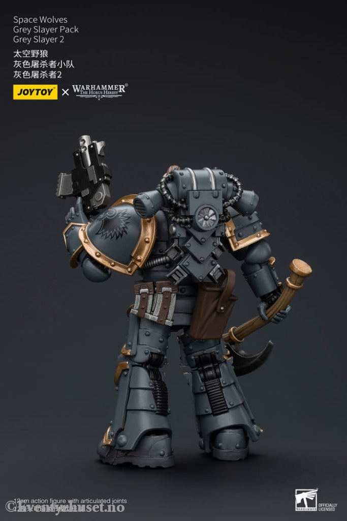Warhammer The Horus Heresy Action Figure 1/18 Space Wolves Grey Slayer Pack Grey Slayer 2 12 cm Toys