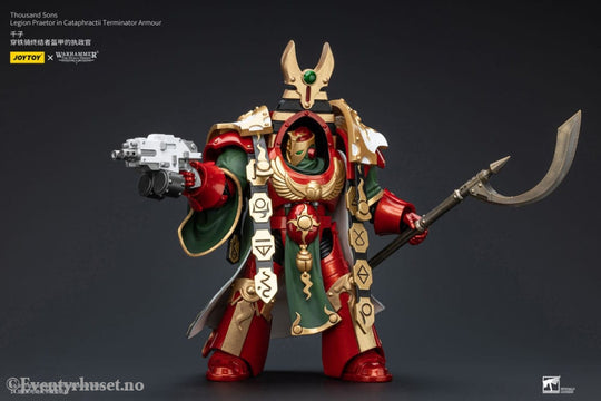 Warhammer The Horus Heresy Action Figure 1/18 Thousand sons Legion Praetor in Cataphractii Terminator Armour 12 cm Toys