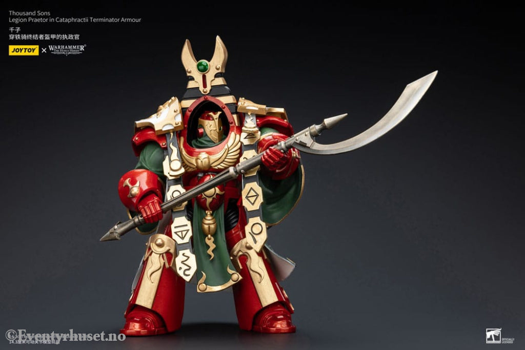 Warhammer The Horus Heresy Action Figure 1/18 Thousand sons Legion Praetor in Cataphractii Terminator Armour 12 cm Toys