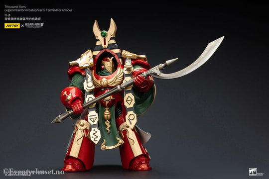 Warhammer The Horus Heresy Action Figure 1/18 Thousand sons Legion Praetor in Cataphractii Terminator Armour 12 cm Toys