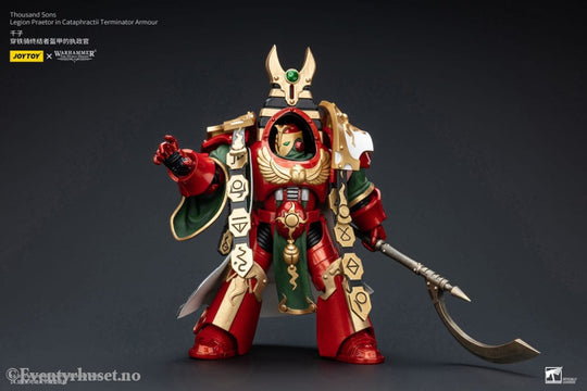 Warhammer The Horus Heresy Action Figure 1/18 Thousand sons Legion Praetor in Cataphractii Terminator Armour 12 cm Toys