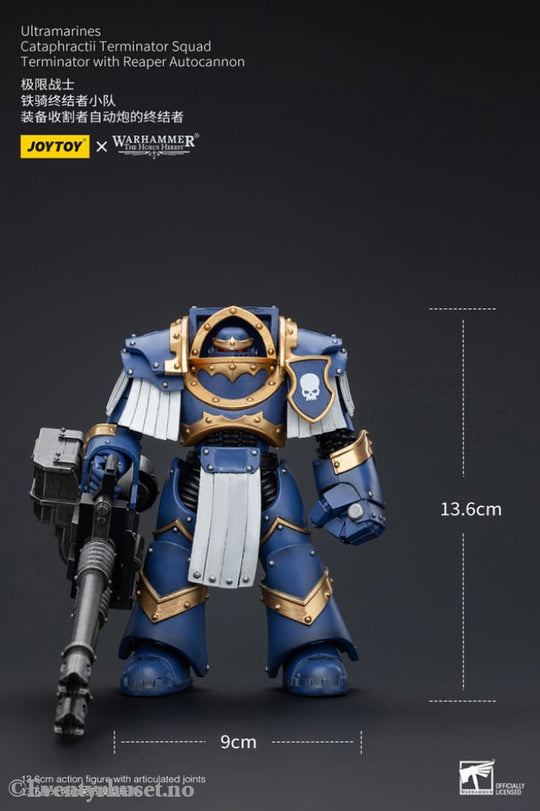 Warhammer The Horus Heresy Action Figure 1/18 Uitramarines Cataphractii Terminator Squad Terminator with Reaper