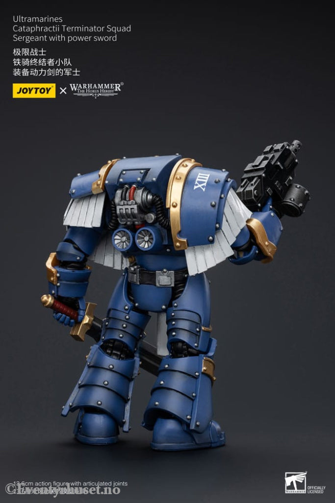 Warhammer The Horus Heresy Action Figure 1/18 Ultramarines Cataphractii Terminator Squad Sergeant with Power Sword 14