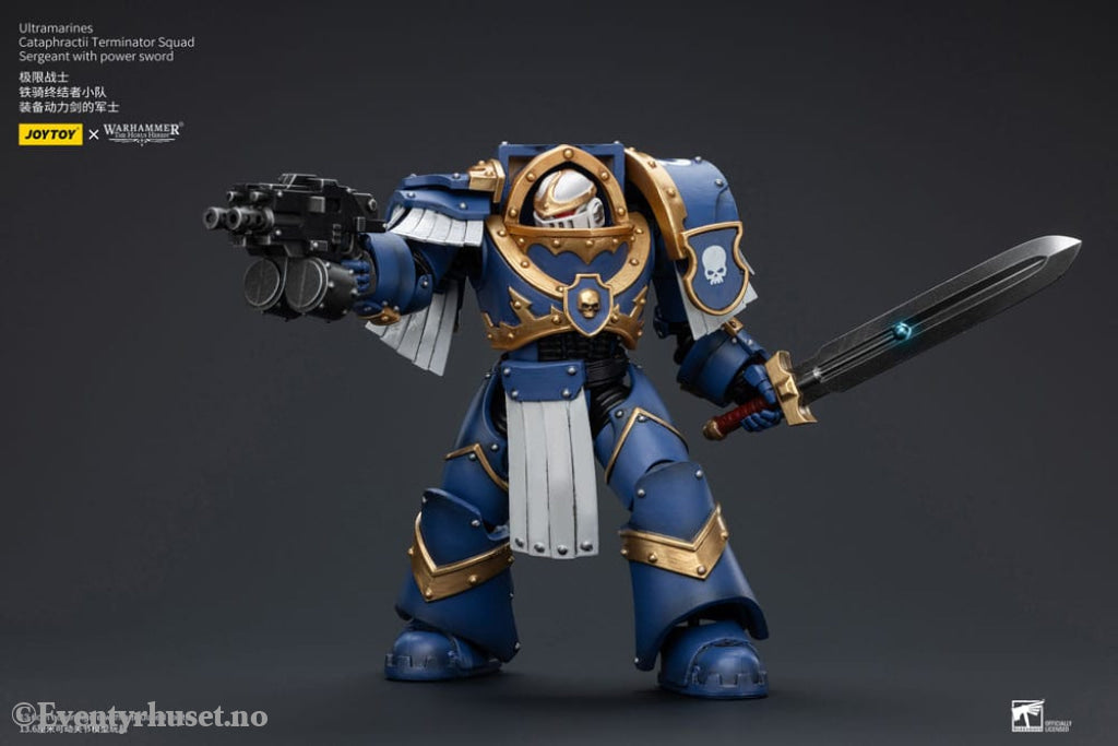 Warhammer The Horus Heresy Action Figure 1/18 Ultramarines Cataphractii Terminator Squad Sergeant with Power Sword 14