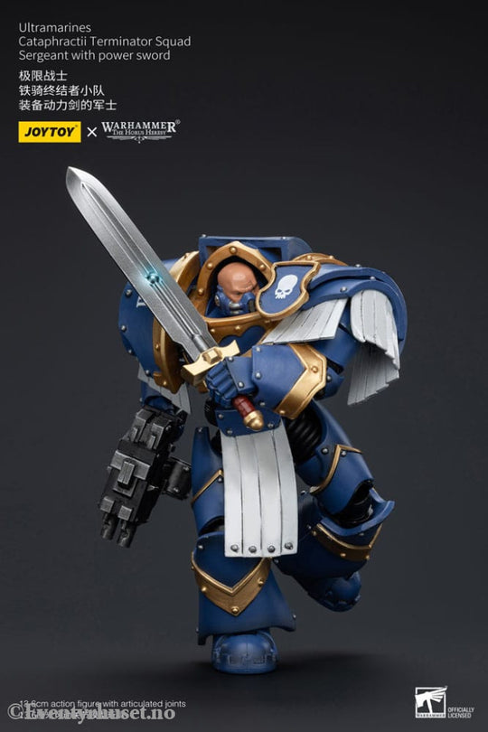 Warhammer The Horus Heresy Action Figure 1/18 Ultramarines Cataphractii Terminator Squad Sergeant with Power Sword 14