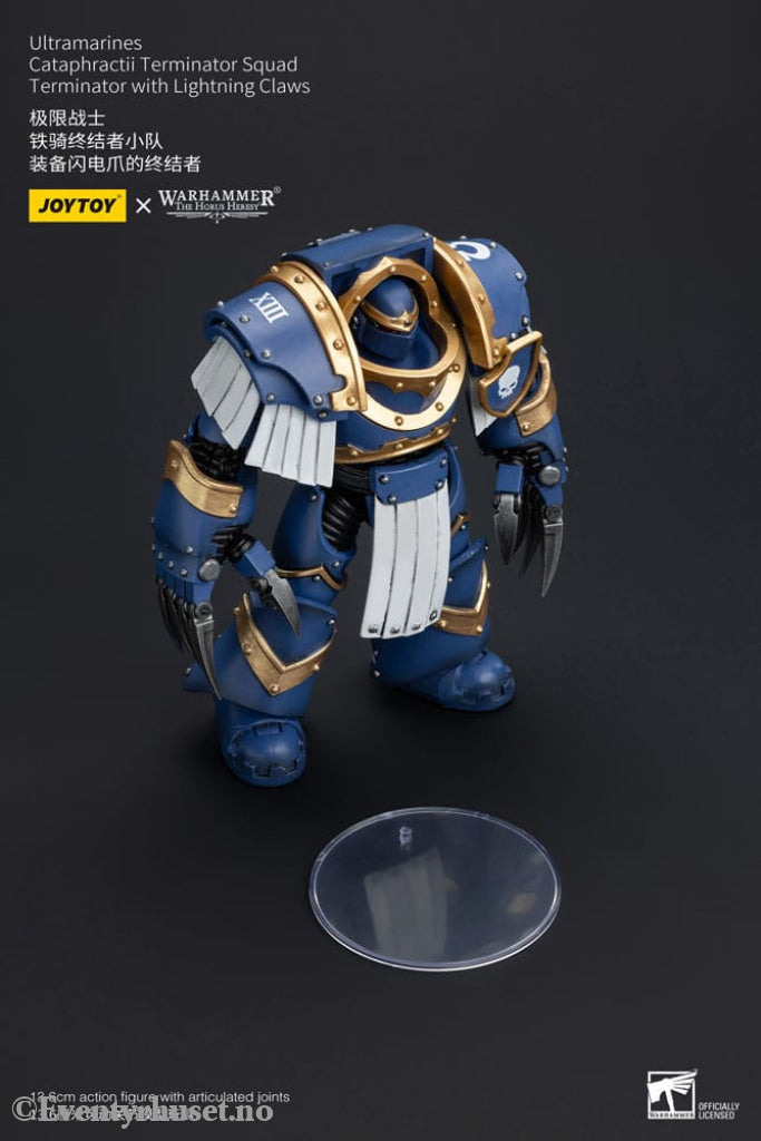 Warhammer The Horus Heresy Action Figure 1/18 Ultramarines Cataphractii Terminator Squad Terminator with Lightning