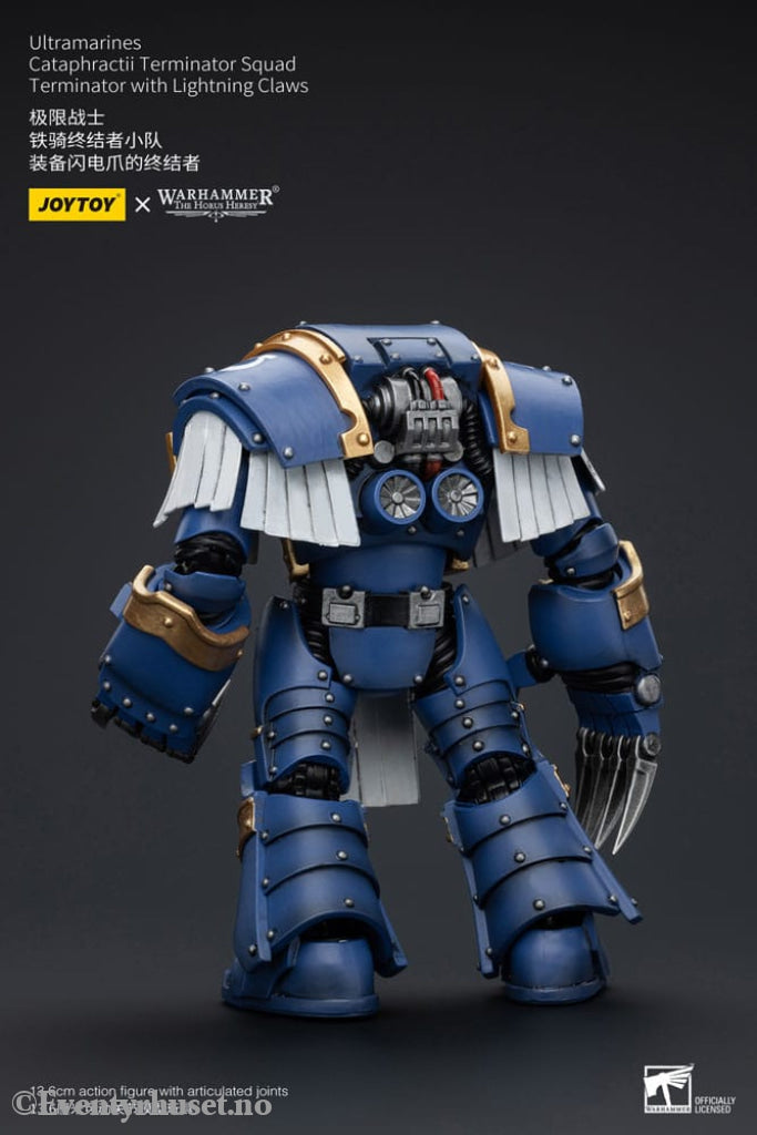 Warhammer The Horus Heresy Action Figure 1/18 Ultramarines Cataphractii Terminator Squad Terminator with Lightning