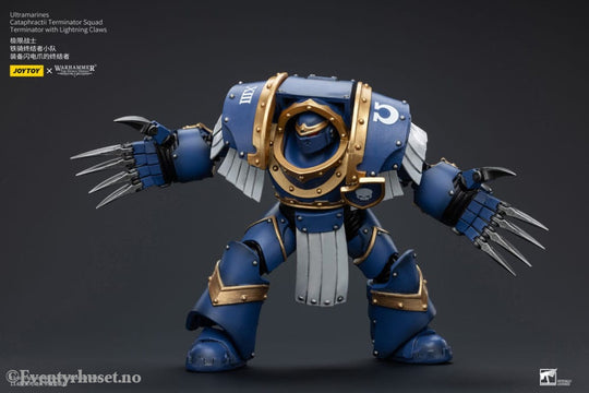 Warhammer The Horus Heresy Action Figure 1/18 Ultramarines Cataphractii Terminator Squad Terminator with Lightning