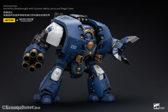 Warhammer The Horus Heresy Action Figure 1/18 Ultramarines Leviathan Dreadnought with Cyclonic Melta Lance And Siege