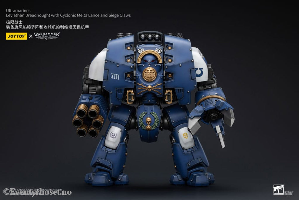 Warhammer The Horus Heresy Action Figure 1/18 Ultramarines Leviathan Dreadnought with Cyclonic Melta Lance And Siege