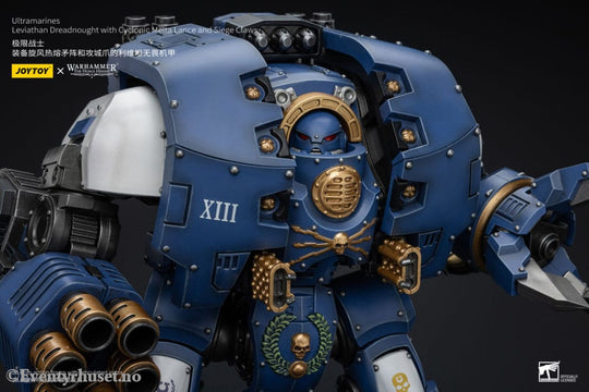 Warhammer The Horus Heresy Action Figure 1/18 Ultramarines Leviathan Dreadnought with Cyclonic Melta Lance And Siege