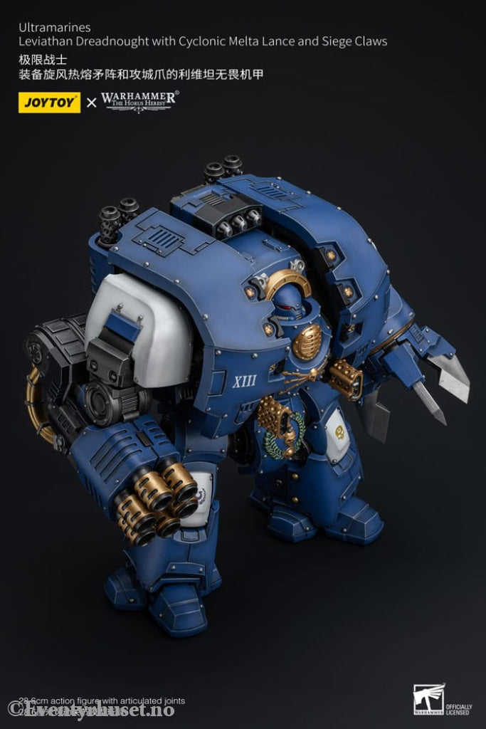 Warhammer The Horus Heresy Action Figure 1/18 Ultramarines Leviathan Dreadnought with Cyclonic Melta Lance And Siege