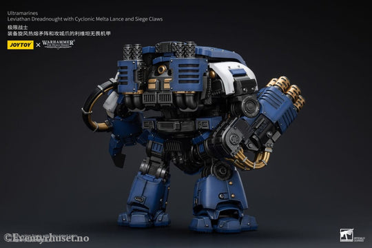 Warhammer The Horus Heresy Action Figure 1/18 Ultramarines Leviathan Dreadnought with Cyclonic Melta Lance And Siege