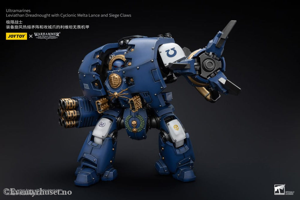 Warhammer The Horus Heresy Action Figure 1/18 Ultramarines Leviathan Dreadnought with Cyclonic Melta Lance And Siege