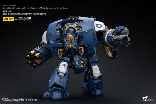 Warhammer The Horus Heresy Action Figure 1/18 Ultramarines Leviathan Dreadnought with Cyclonic Melta Lance And Siege