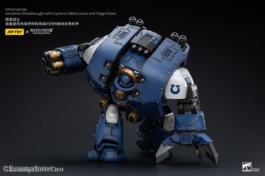 Warhammer The Horus Heresy Action Figure 1/18 Ultramarines Leviathan Dreadnought with Cyclonic Melta Lance And Siege