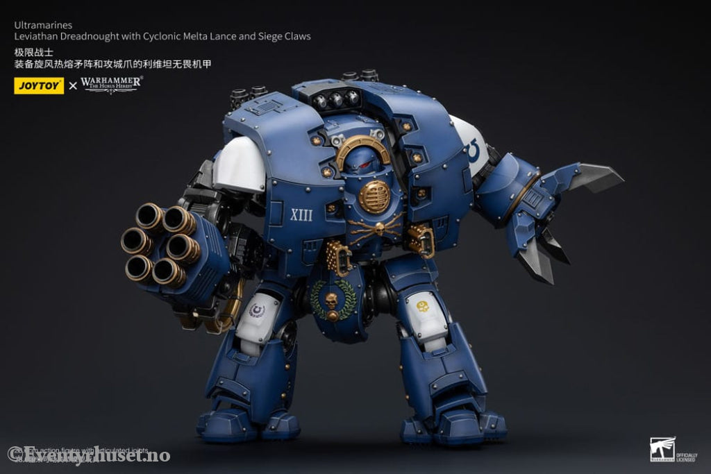 Warhammer The Horus Heresy Action Figure 1/18 Ultramarines Leviathan Dreadnought with Cyclonic Melta Lance And Siege