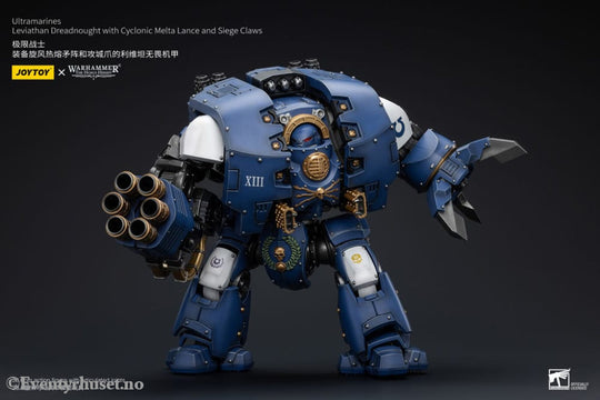 Warhammer The Horus Heresy Action Figure 1/18 Ultramarines Leviathan Dreadnought with Cyclonic Melta Lance And Siege