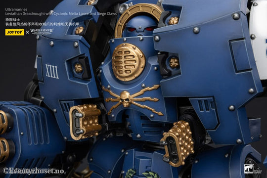 Warhammer The Horus Heresy Action Figure 1/18 Ultramarines Leviathan Dreadnought with Cyclonic Melta Lance And Siege