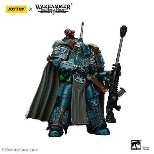 Warhammer The Horus Heresy Action Figure Alpha Legion Exodus The One who is Many With Sniper Rifle And Power Dagger 20