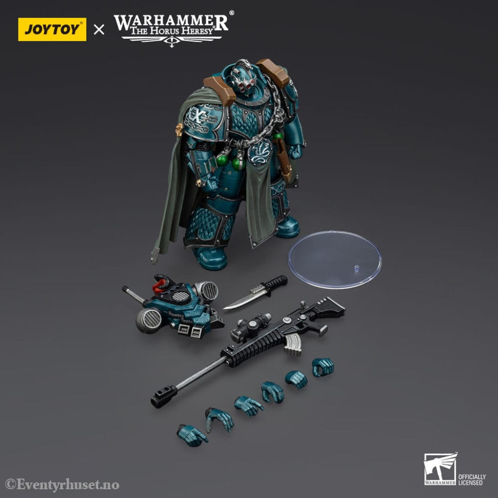 Warhammer The Horus Heresy Action Figure Alpha Legion Exodus The One who is Many With Sniper Rifle And Power Dagger 20